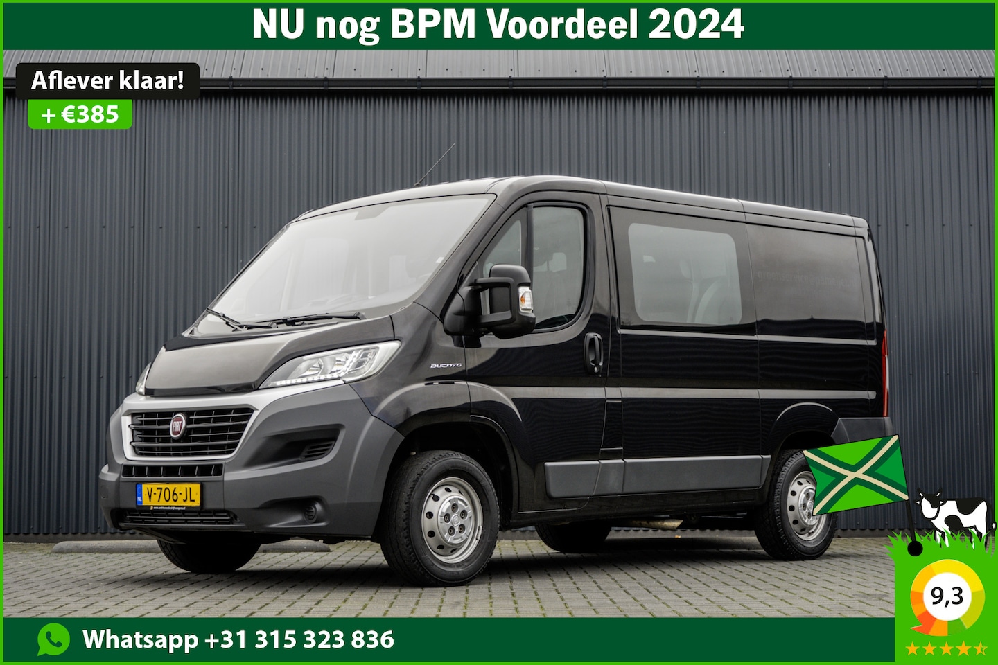 Fiat Ducato - 2.3 MultiJet L1H1 | 131 PK | 7-Persoons | Climate | Cruise | Camera | DC | LED - AutoWereld.nl