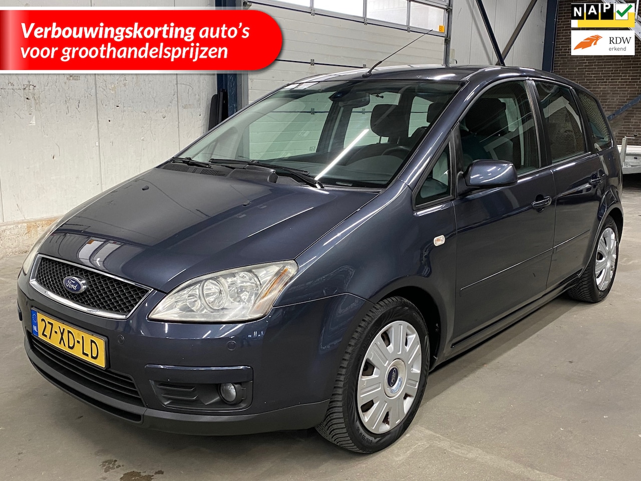 Ford Focus C-Max - 1.8-16V Futura-Navigatie-Climate Control- - AutoWereld.nl