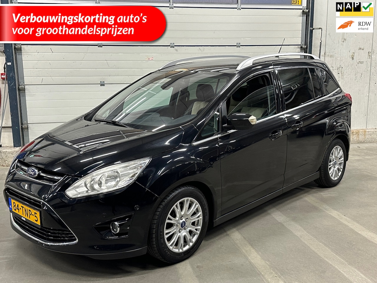 Ford Grand C-Max - 1.6 EcoBoost Titanium 1.6 EcoBoost Titanium - AutoWereld.nl