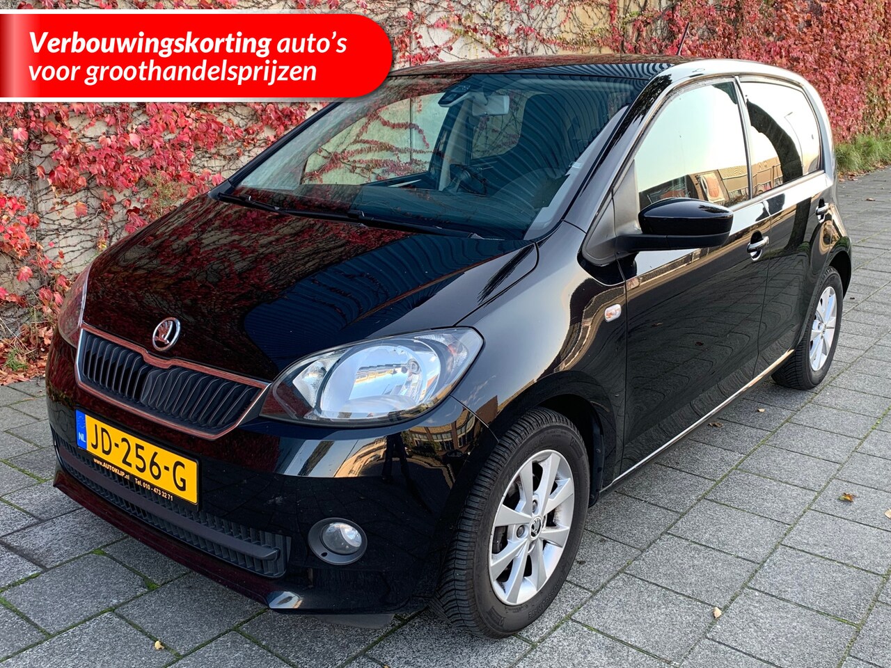 Skoda Citigo - 1.0 Greentech Fresh-Airco-Navigatie-114000KM- - AutoWereld.nl