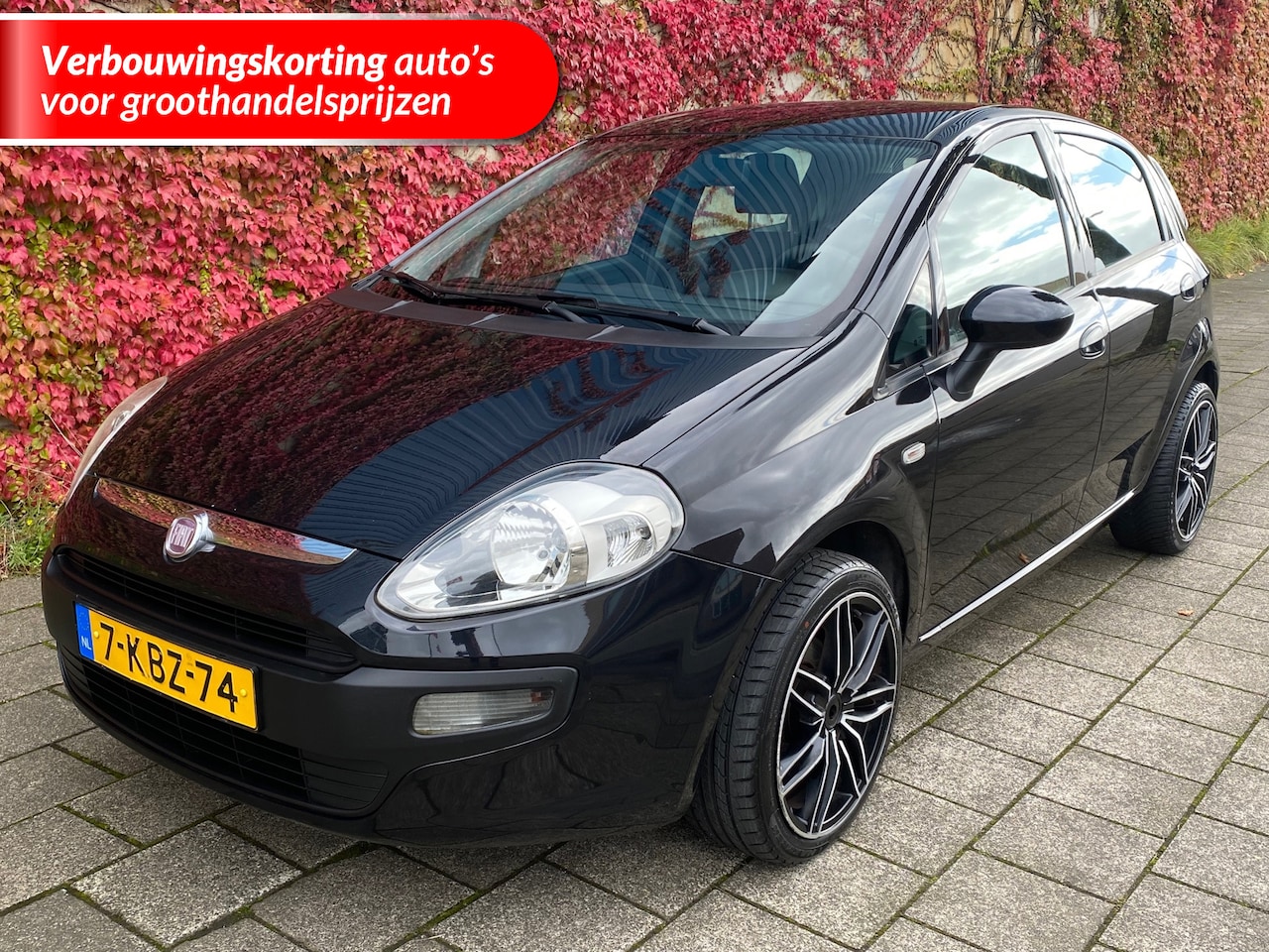 Fiat Punto Evo - 1.2 Dynamic|Airco|152000KM| - AutoWereld.nl