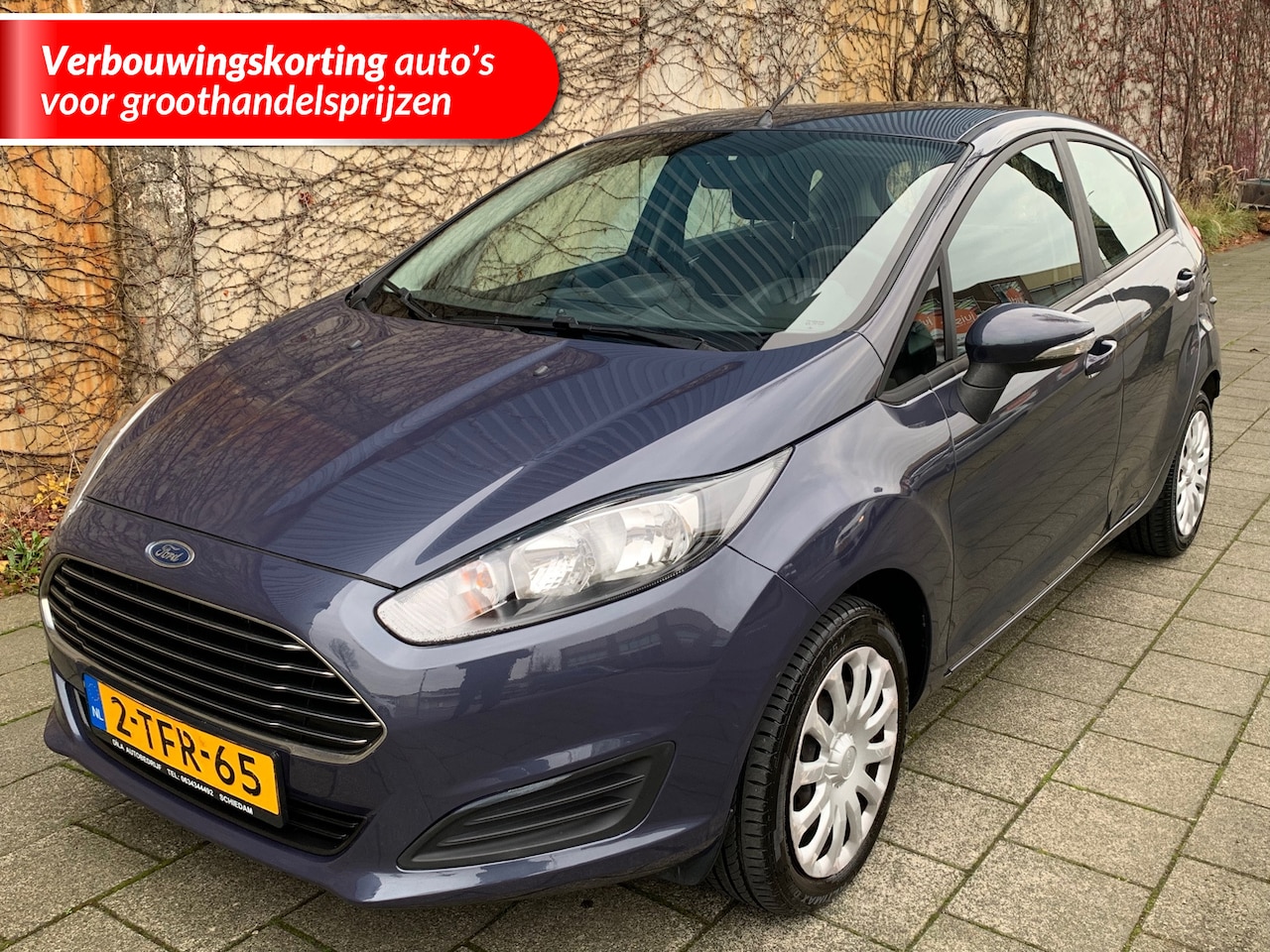 Ford Fiesta - 1.0 Style|Navigatie|5 Deurs|Airco| - AutoWereld.nl