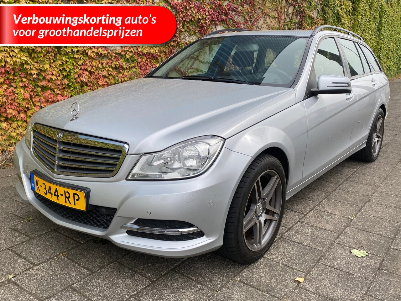 Mercedes-Benz C-klasse Estate - 180|Navigatie|Climate Control| - AutoWereld.nl