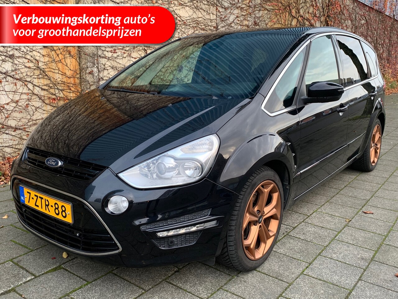 Ford S-Max - 2.0 EcoBoost Titanium-7 Persoons-Automaat-Panoramadak- - AutoWereld.nl