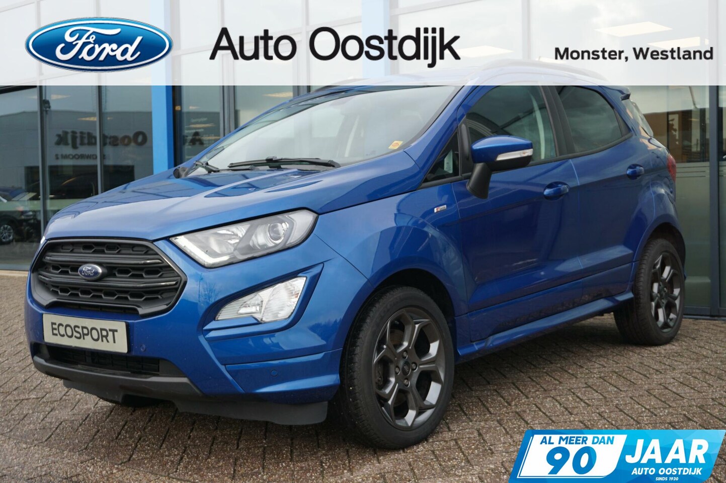 Ford EcoSport - 1.0 EcoBoost ST-Line 125PK Automaat Winterpack Cruise Climate Carplay Afneembare Trekhaak - AutoWereld.nl