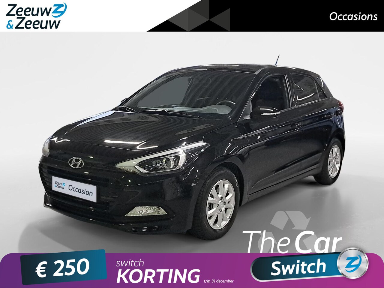 Hyundai i20 - 1.0 T-GDI Go! 2016 | Unieke KM stand! | Navi | Airco - AutoWereld.nl