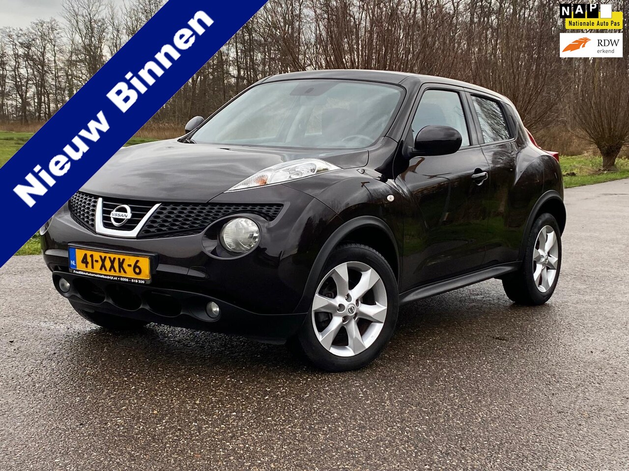 Nissan Juke - 1.6 Acenta 5DRS AUTOMAAT CAMERA NAVI NAP AIRCO GOED ONDERHOUDEN - AutoWereld.nl