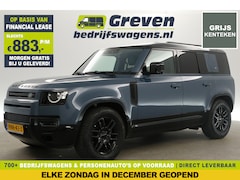 Land Rover Defender - 2.0 D240 3500KG Trekgew. Grijs kenteken 241PK Automaat VAN Clima 360Camera Carplay LED Vir