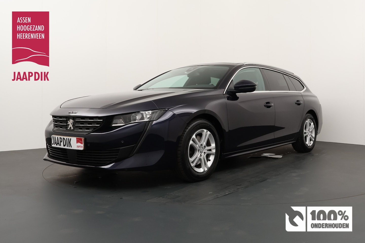 Peugeot 508 SW - BWJ 2019 1.6 PureTech 181 PK Blue Lease Active AUTOMAAT TREKHAAK / APPLE CARPLAY / ANDROID - AutoWereld.nl