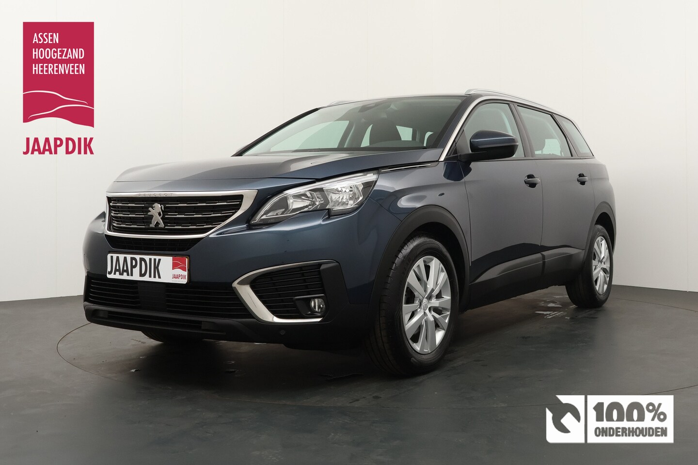 Peugeot 5008 - BWJ 2019 1.2 PureTech 131 PK Blue Lease Executive 7 PER / APPLE CARPLAY / ANDROID AUTO / N - AutoWereld.nl