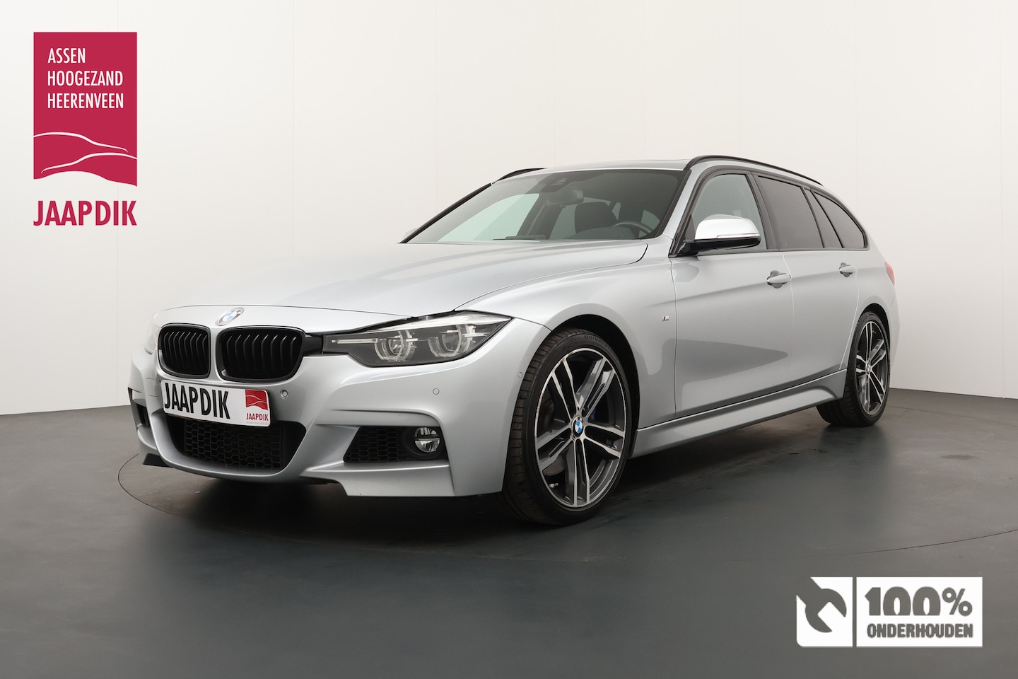 BMW 3-serie Touring - BWJ 2019 3 Serie 184 PK M Sport Corporate Lease SCHUIF PANODAK / STOELVERW. / LEDER / DIGI - AutoWereld.nl