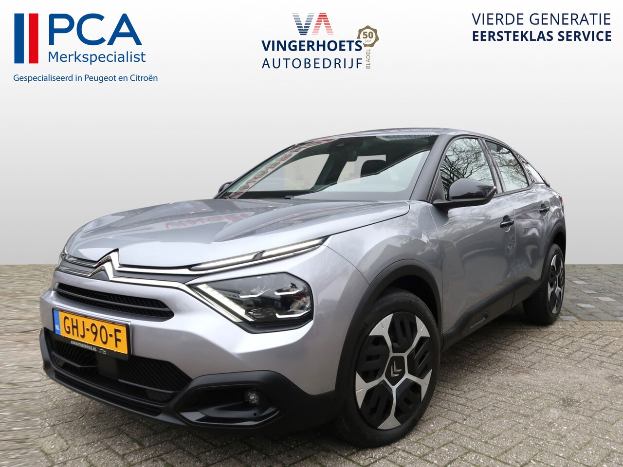 Citroën C4 - 130 Pk Benzine *** Hele Mooie *** Stoel & Stuurverwarming * Parkeersensoren * * Vierseizoe - AutoWereld.nl