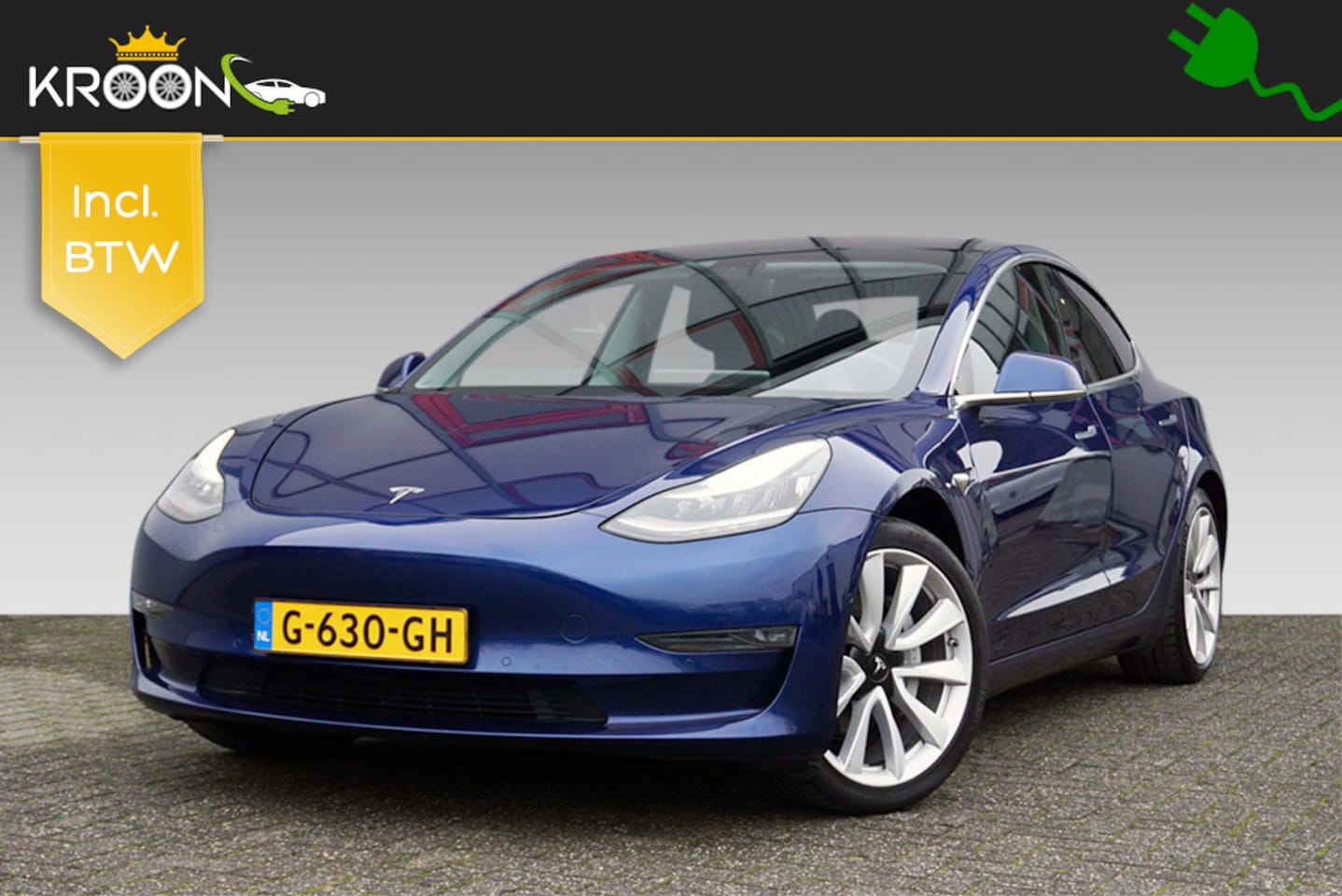 Tesla Model 3 - Long Range RWD Long Range AWD 75kWh Trekhaak Autopilot - AutoWereld.nl