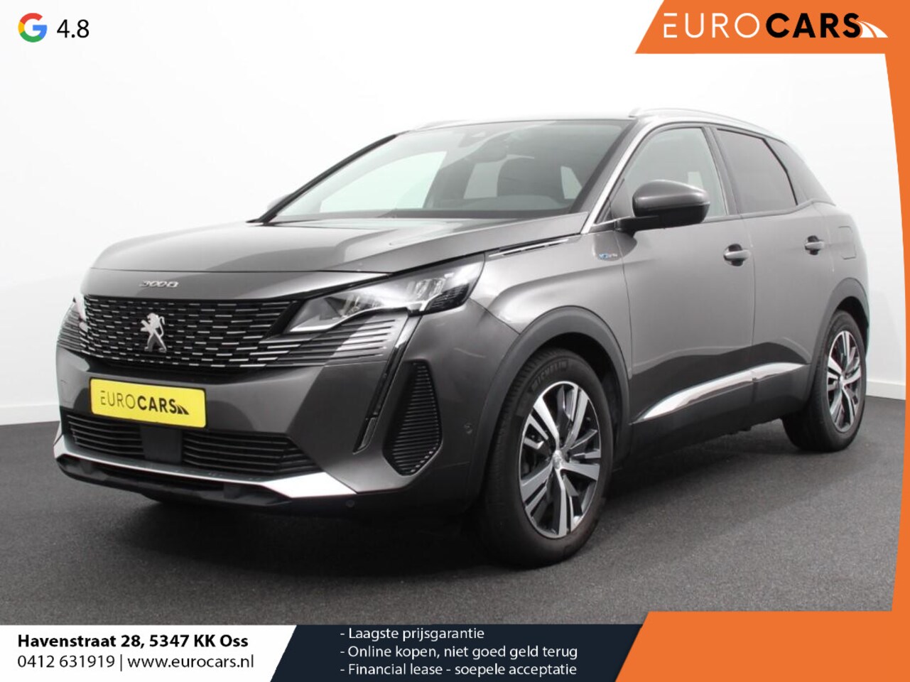 Peugeot 3008 - 1.6 HYbrid 225 Allure | Stoelverwarming voor | Climate control | Achteruitrij camera | LED - AutoWereld.nl