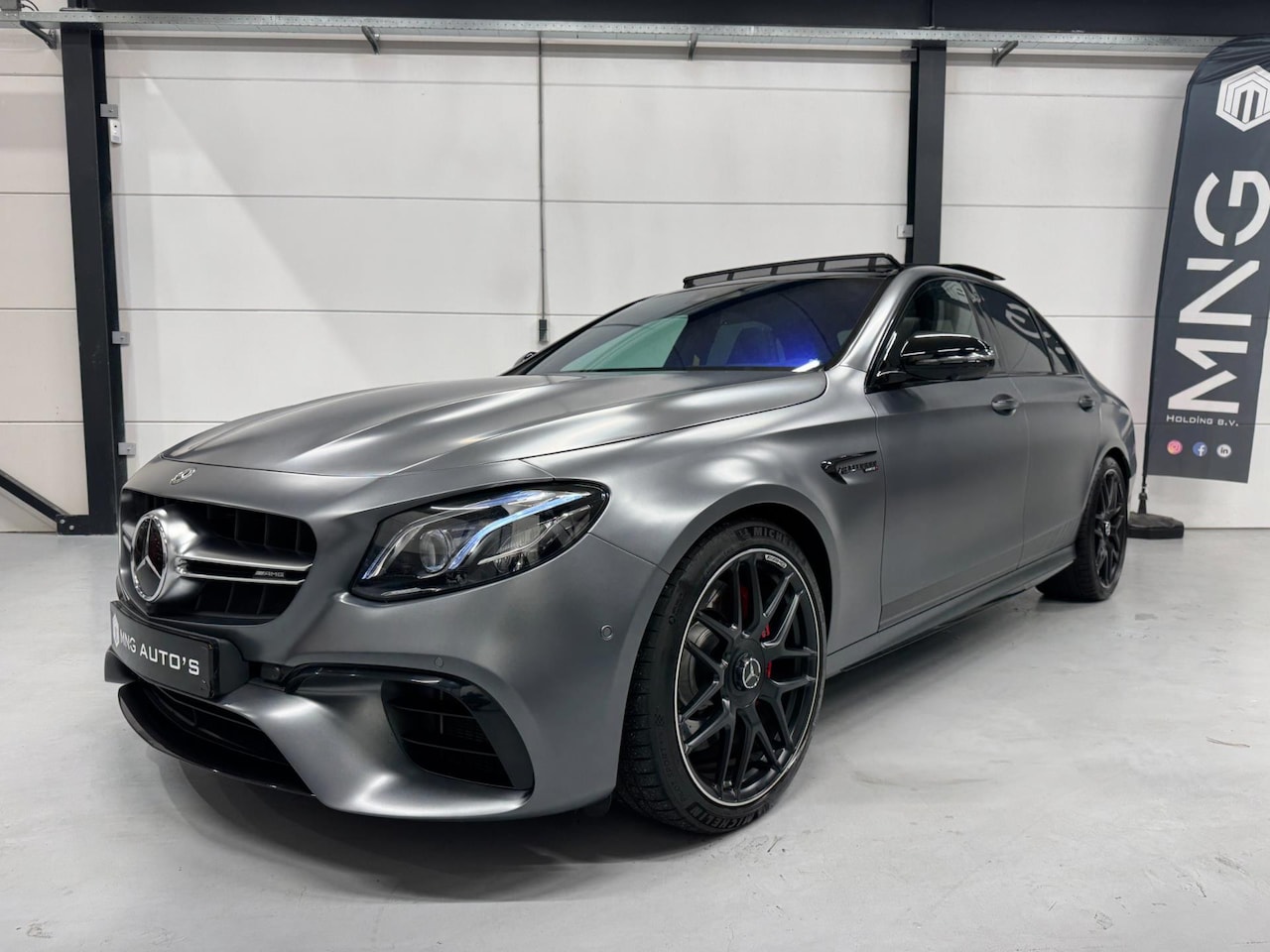 Mercedes-Benz E-klasse - AMG 63 S 4MATIC Edition 1|SchaalSt.|Pano|Carbon|VOL| - AutoWereld.nl