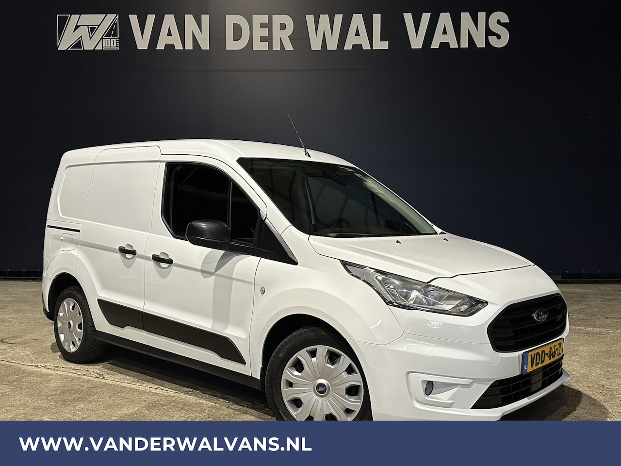 Ford Transit Connect - 1.5 EcoBlue 100pk L1H1 Euro6 Airco | 3-Zits | Navigatie | Camera | Cruisecontrol Parkeerse - AutoWereld.nl