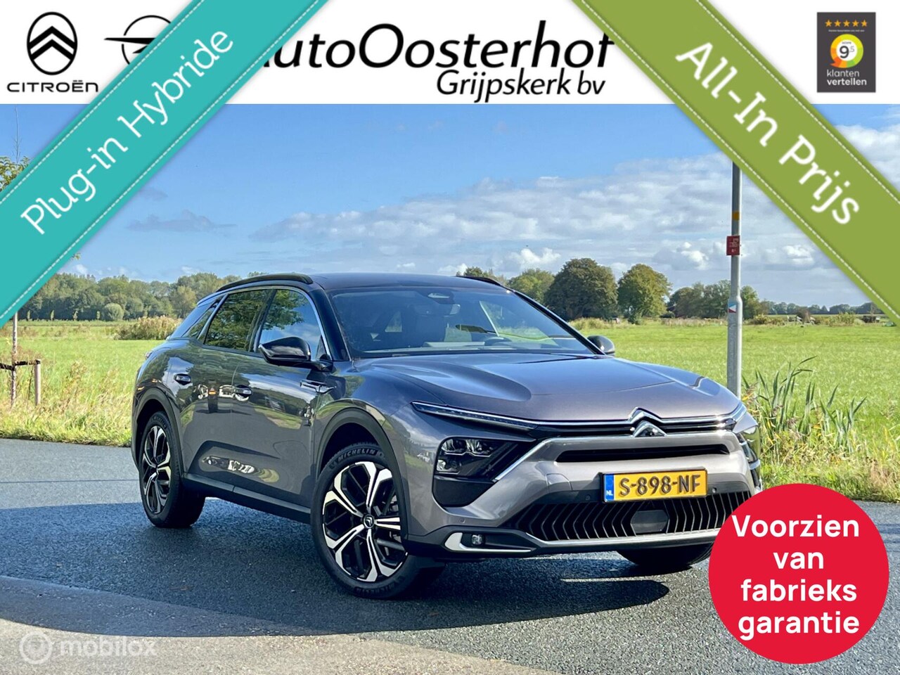 Citroën C5 X - 225pk Plug-in Hybrid Shine Panodak - AutoWereld.nl