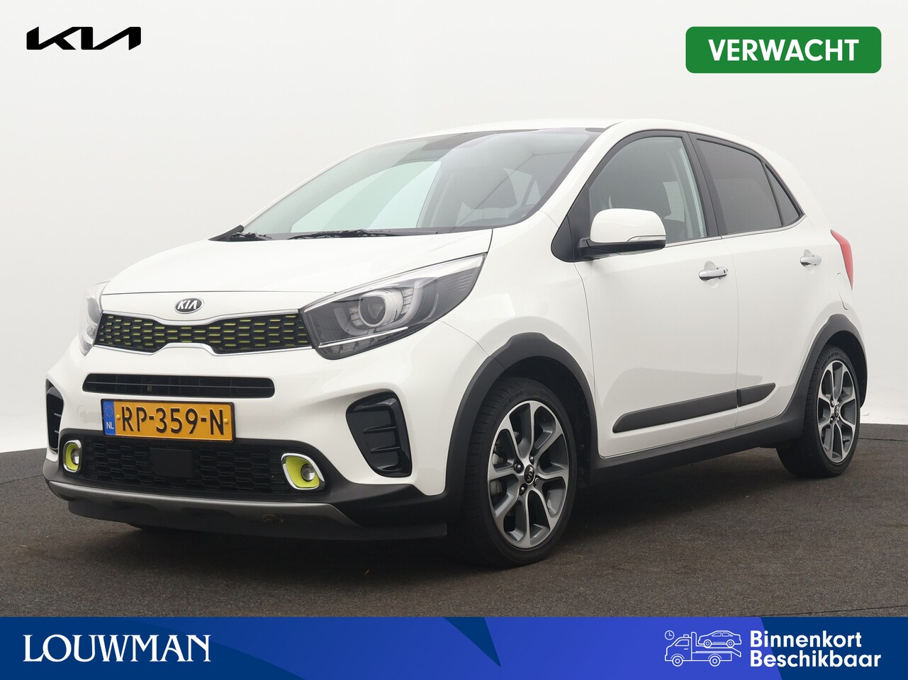 Kia Picanto - 1.0 T-GDI X-Line I Navigatie I Climate Control I Cruise Control I Camera I Kunstlederen be - AutoWereld.nl