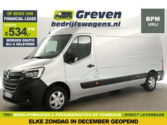 Renault Master - T35 2.3 dCi 135 L3H2 BPM Vrij | Airco Cruise Camera Navigatie PDC 3 Persoons LED Trekhaak