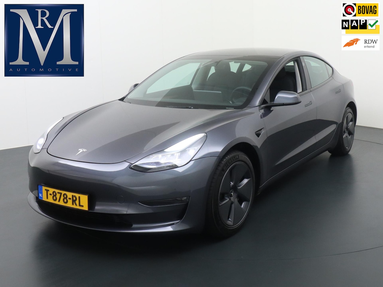 Tesla Model 3 - Long Range RWD Long Range AWD 75 kWh| PANO| AUTOPILOT| STOEL/ STUUR VERWARMING| ACHTERBANK VERWARMD| - AutoWereld.nl