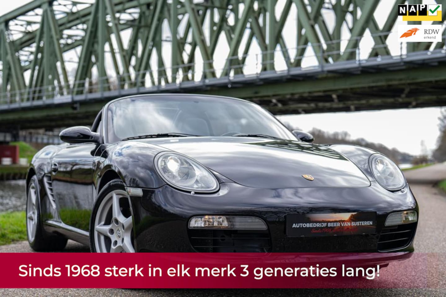 Porsche Boxster - 2.7 2e Eigenaar l Dealer Onderhouden l NAP l Handgeschakeld l Leder l Navi l Xenon! TOPSTA - AutoWereld.nl