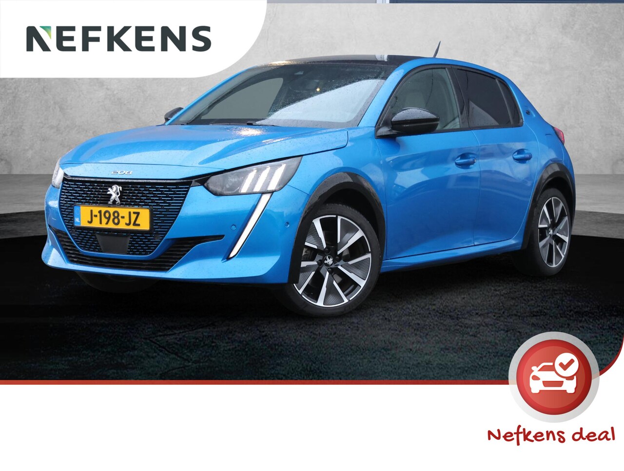 Peugeot e-208 - GT 50kWh (1ste eig./prijs ex.2.000 SUBSIDIE/Glazen dak/FASE 3!!/Camera/LED/Keyless/Dodehoe - AutoWereld.nl