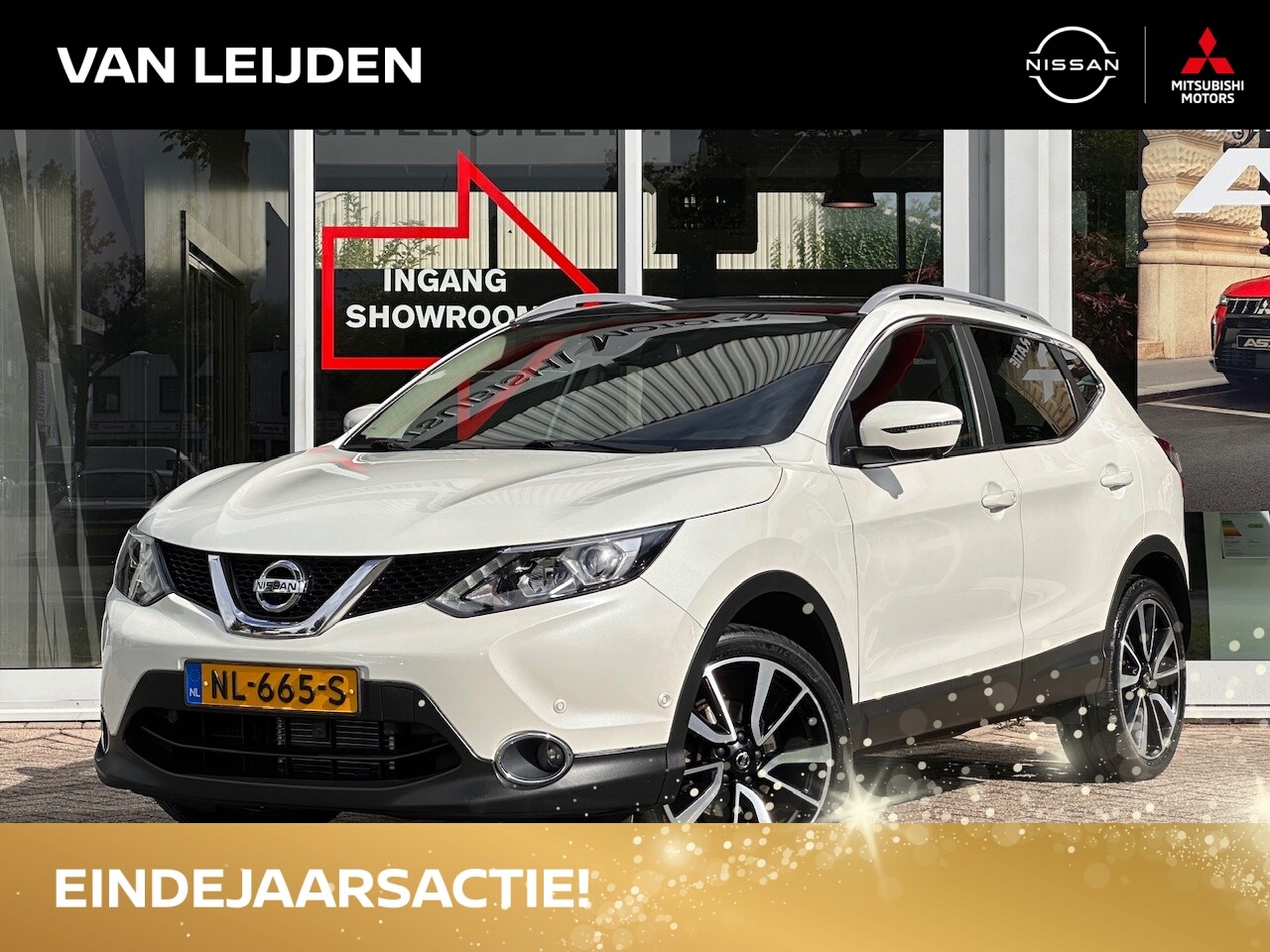 Nissan Qashqai - 1.2 115pk DIG-T Automaat Tekna | Panoramadak | Leder | 360-camera | Keyless | Navigatie - AutoWereld.nl