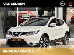 Nissan Qashqai - 1.2 115pk DIG-T Automaat Tekna | Panoramadak | Leder | 360-camera | Keyless | Navigatie