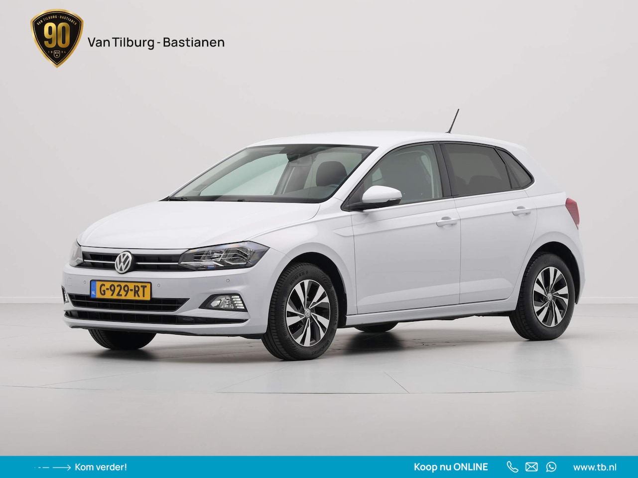 Volkswagen Polo - 1.0 TSI 95pk Comfortline Navigatie Clima Acc Lm Velgen - AutoWereld.nl