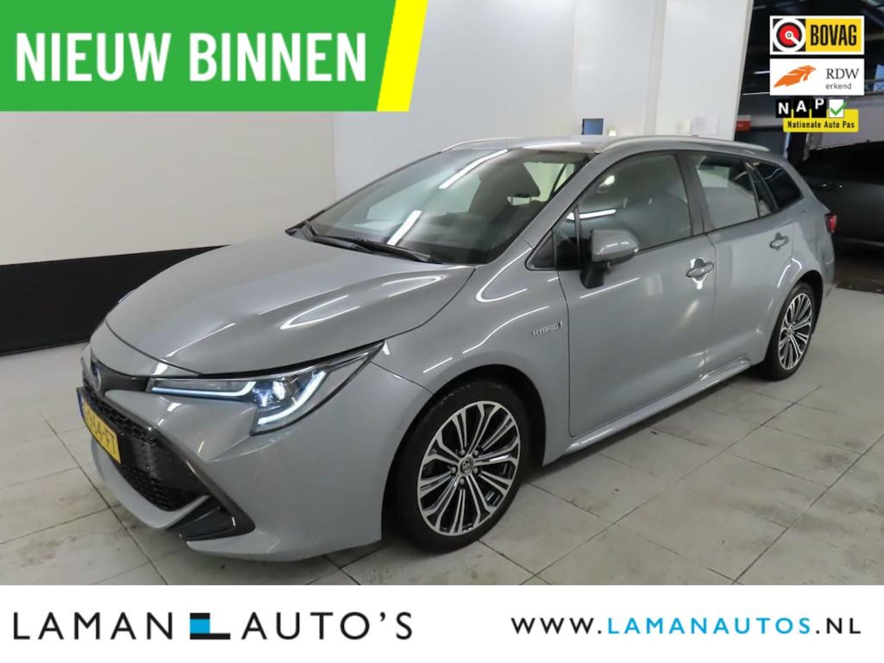 Toyota Corolla Touring Sports - 1.8 Hybrid 122pk Business Intro | ECC HUD Navi LED 17" LMV Metallic ACC | Hybrid Voorschot - AutoWereld.nl