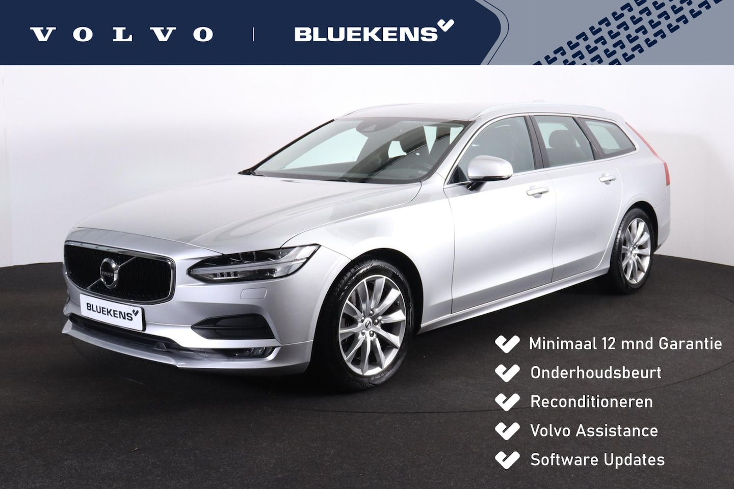 Volvo V90 - T4 Momentum - IntelliSafe Assist & Surround - Adaptieve LED koplampen - Parkeercamera acht - AutoWereld.nl