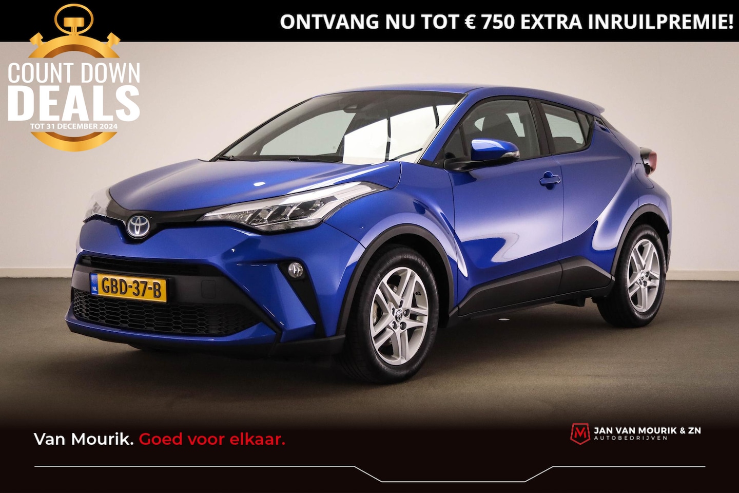 Toyota C-HR - 1.8 Hybrid Business | NAVI PACK | LED | ACC | DAB | APPLE | CAMERA | 17" - AutoWereld.nl