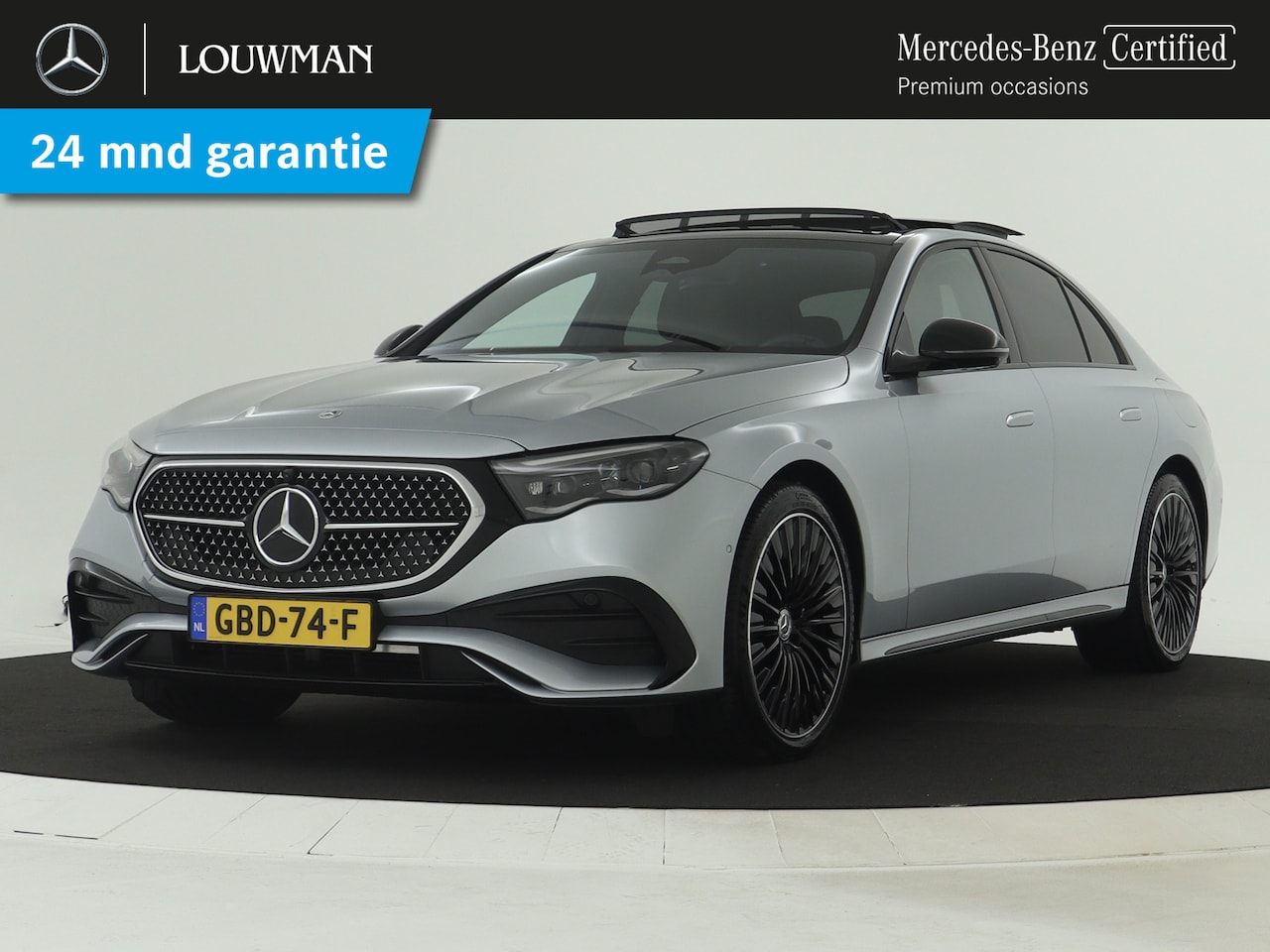 Mercedes-Benz E-klasse - 300 e AMG Line | 360° camera | Panoramadak | Burmester | Digital Light | Inclusief 24 maan - AutoWereld.nl