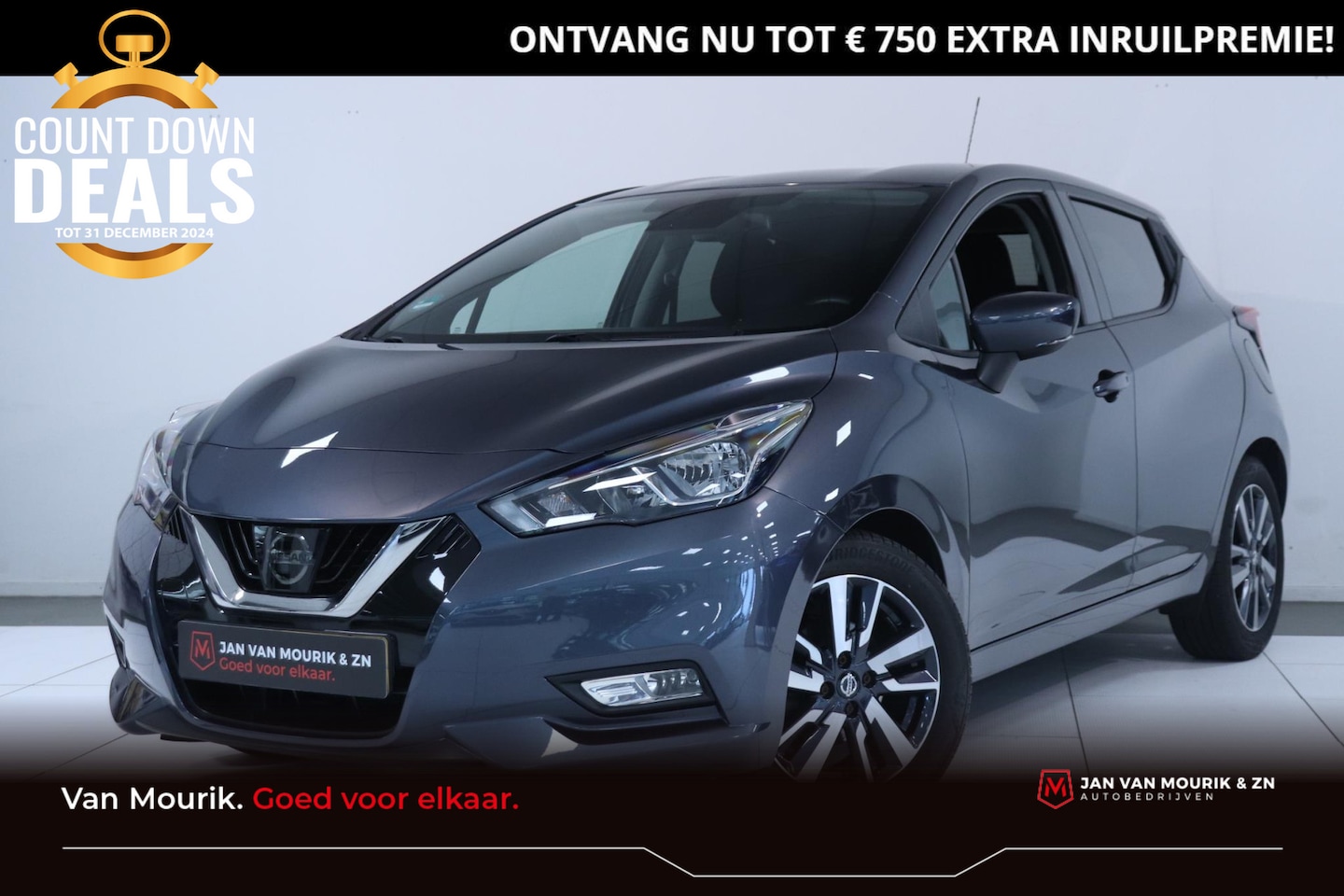 Nissan Micra - 1.0 IG-T 100 N-Connecta | Navigatie | Climate Control | Achteruitrijcamera | - AutoWereld.nl