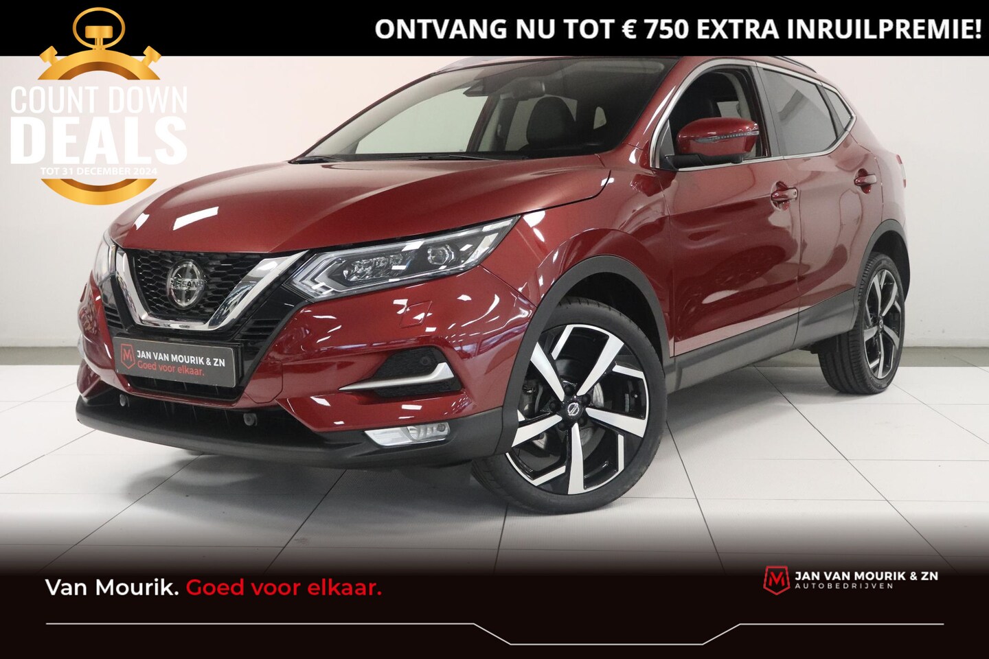 Nissan Qashqai - 1.3 DIG-T 159 DCT7 Premium Edition Automaat | Leder | 360° camera | Stoelverwarming | - AutoWereld.nl