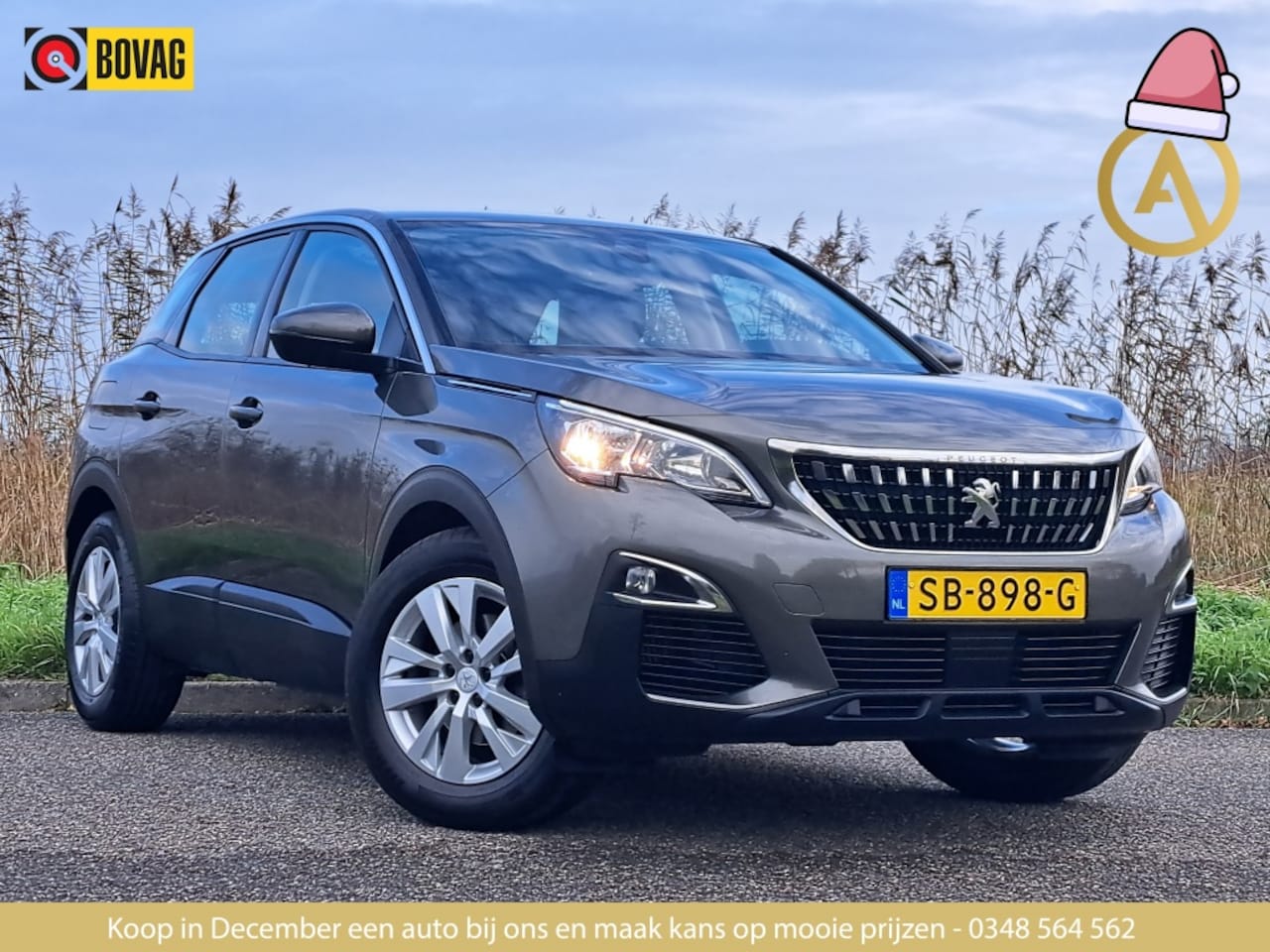 Peugeot 3008 - 1.2 PureTech Active | LEDER | CARPLAY/ANDROID | NAVI | LMV - AutoWereld.nl