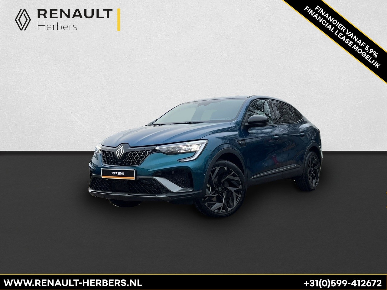 Renault Arkana - 1.6 E-Tech hybrid 145 esprit Alpine 19'' / 360 CAMERA / NAVI / STOELVERW - AutoWereld.nl