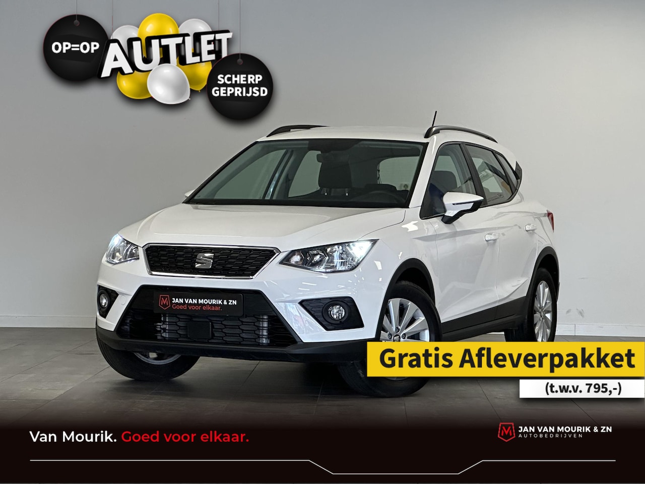 Seat Arona - 1.0 TSI DSG Style | Automaat | Stoelverwarming | Carplay | Parkeersensoren - AutoWereld.nl