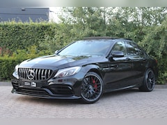 Mercedes-Benz C-klasse - AMG C63S | Panoramadak | Memory | Sfeerverlichting | Carbon | Lane assist | 360 Camera | B