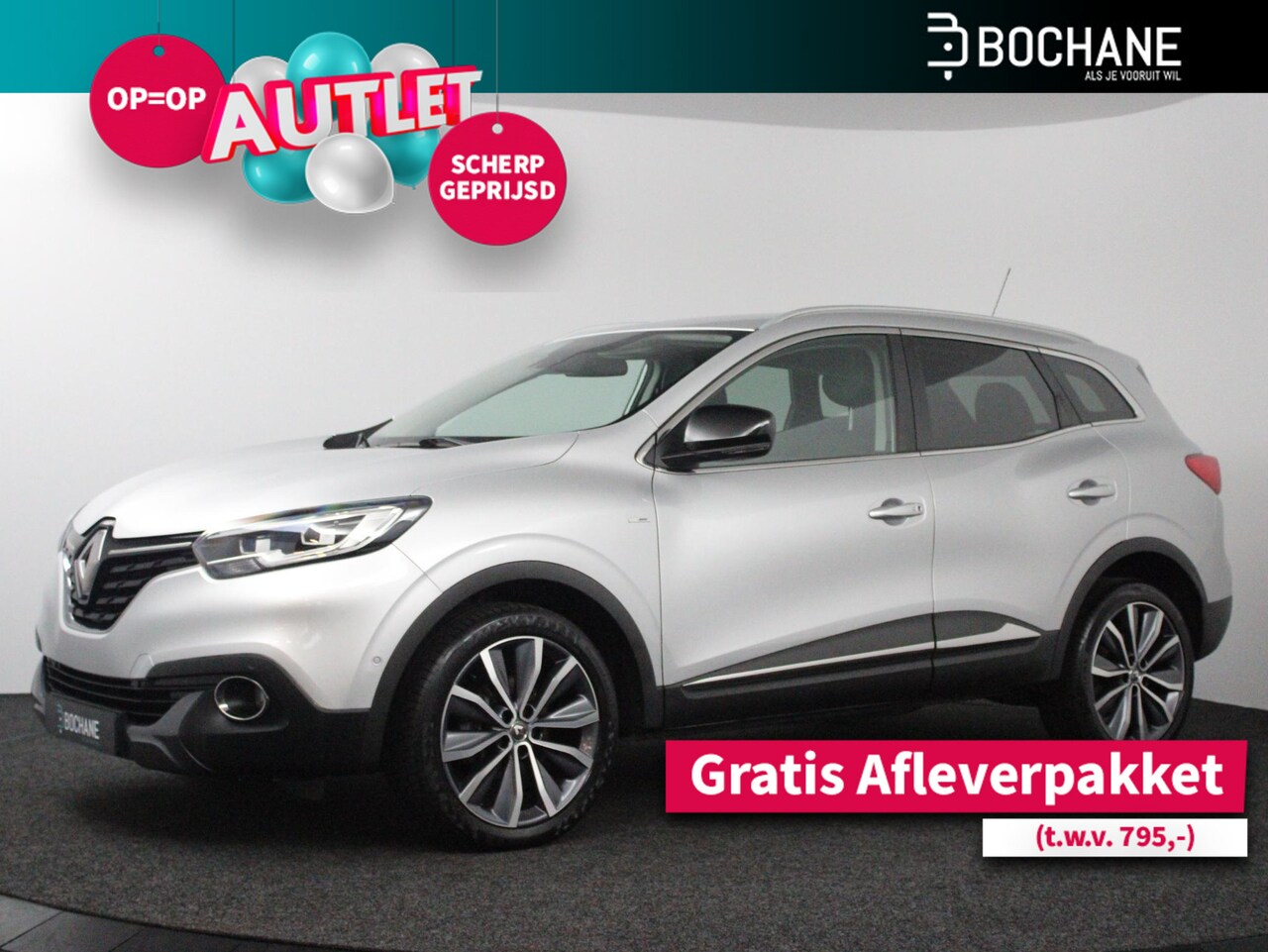 Renault Kadjar - 1.2 TCe 130 EDC Bose | Dealer onderhouden! | Automaat | Navi | Clima | Cruise | LM velgen - AutoWereld.nl