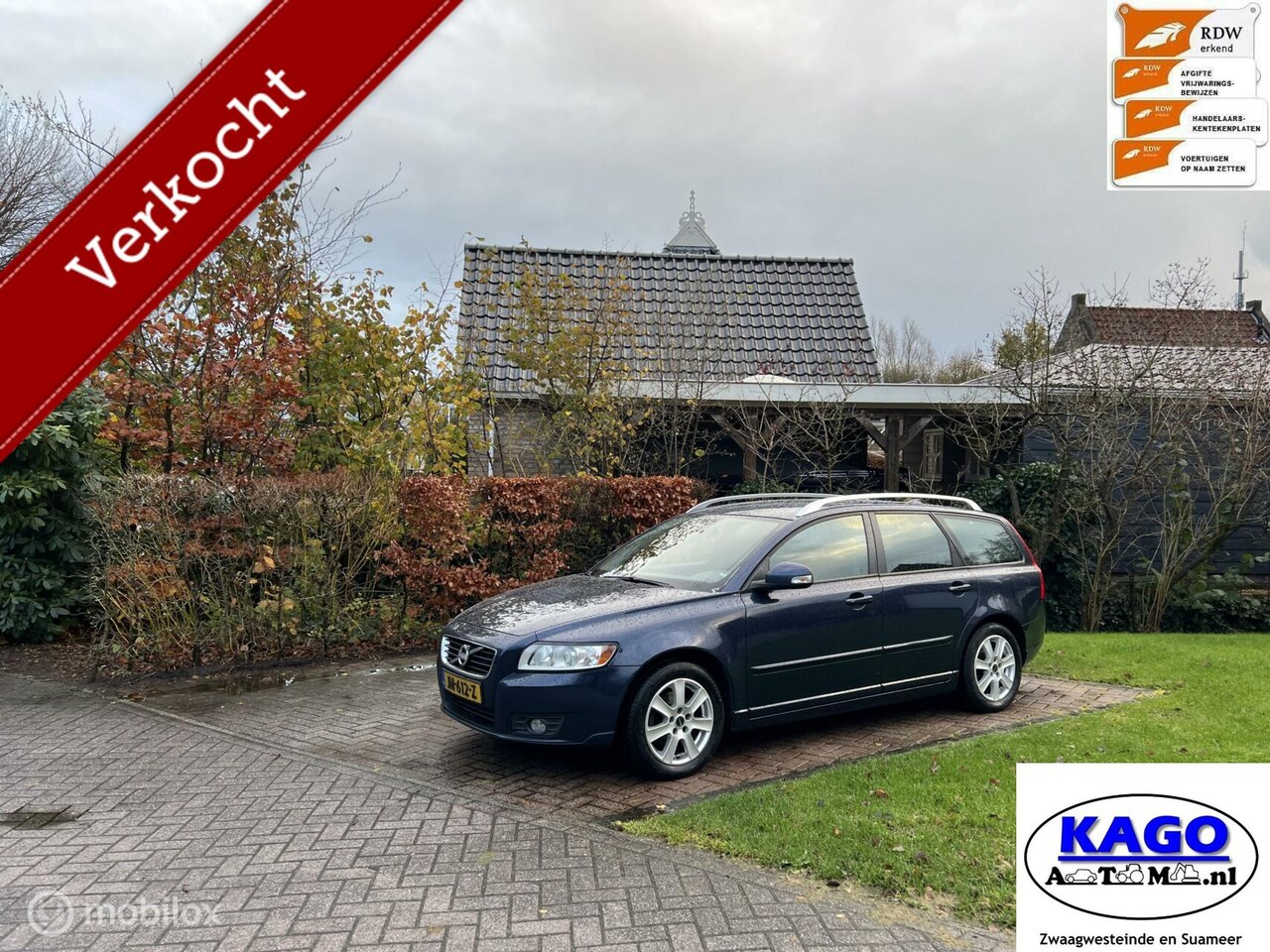 Volvo V50 - 1.6 D2 S/S Business Pro Edition 1.6 D2 S/S Business Pro Edition - AutoWereld.nl