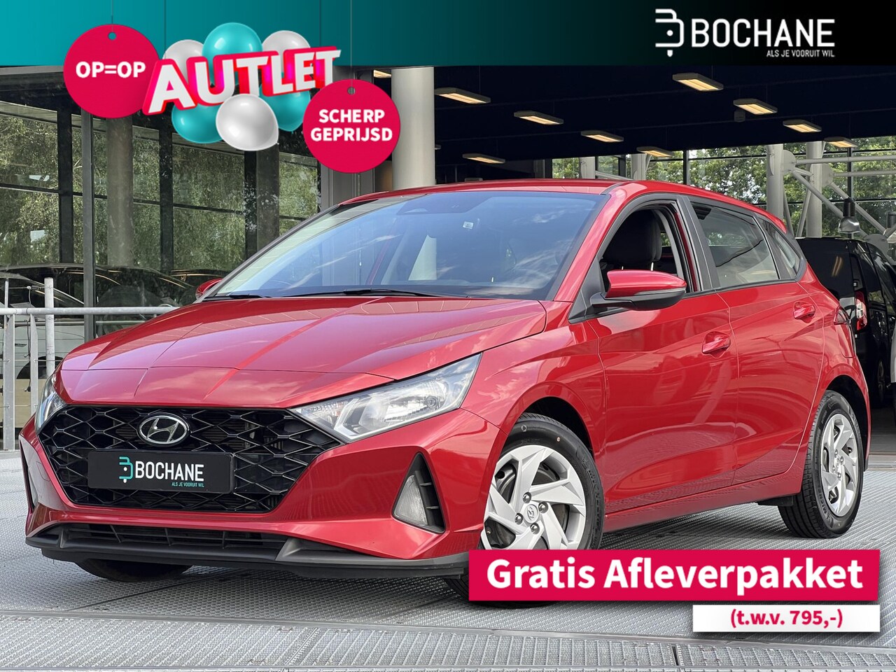 Hyundai i20 - 1.0 T-GDI Comfort Automaat | Navigatie Carplay/Android | Achteruitrijcamera | Stoel- en St - AutoWereld.nl