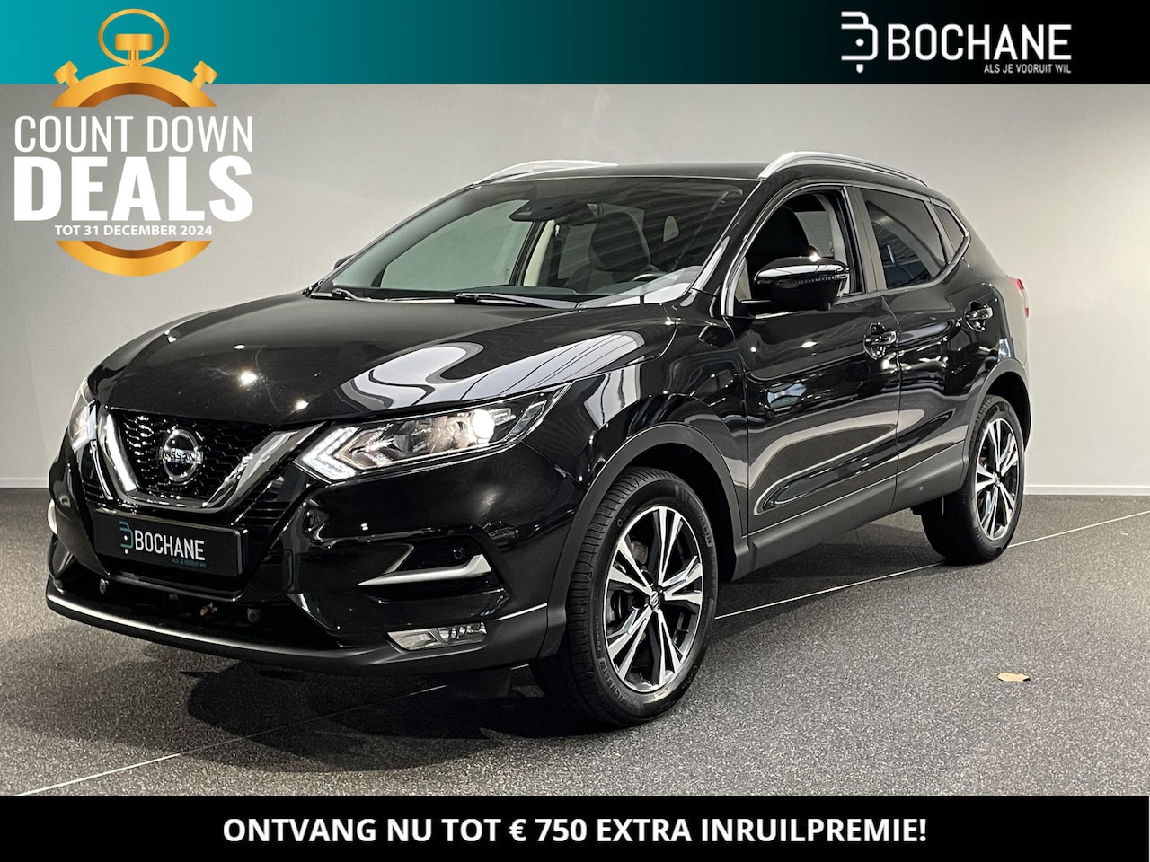 Nissan Qashqai - 1.3 DIG-T 140 N-Connecta | Panoramadak - AutoWereld.nl