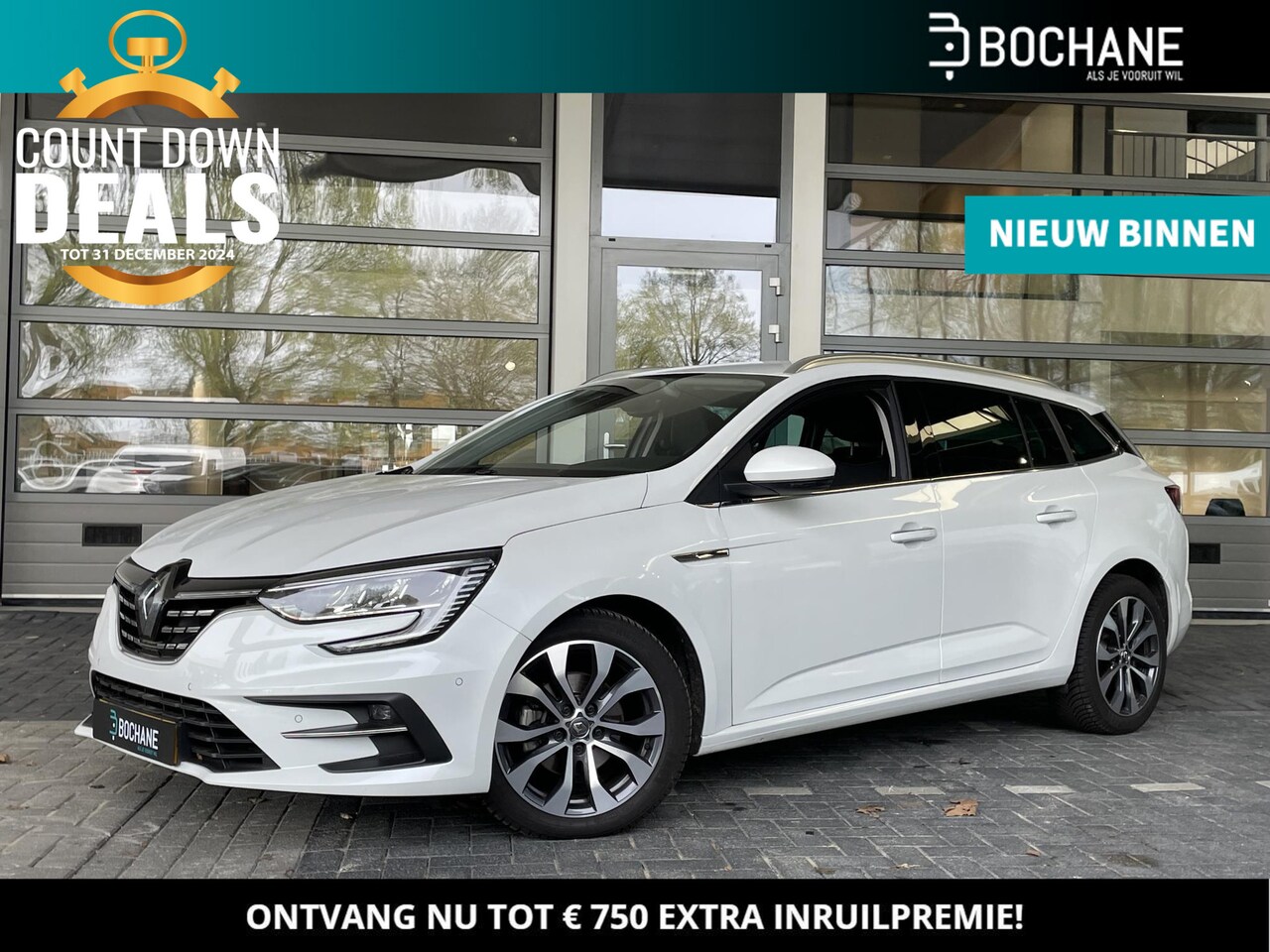 Renault Mégane Estate - 1.3 TCe 140 EDC Techno | Dodehoekdetectie | Trekhaak | All-Season banden - AutoWereld.nl