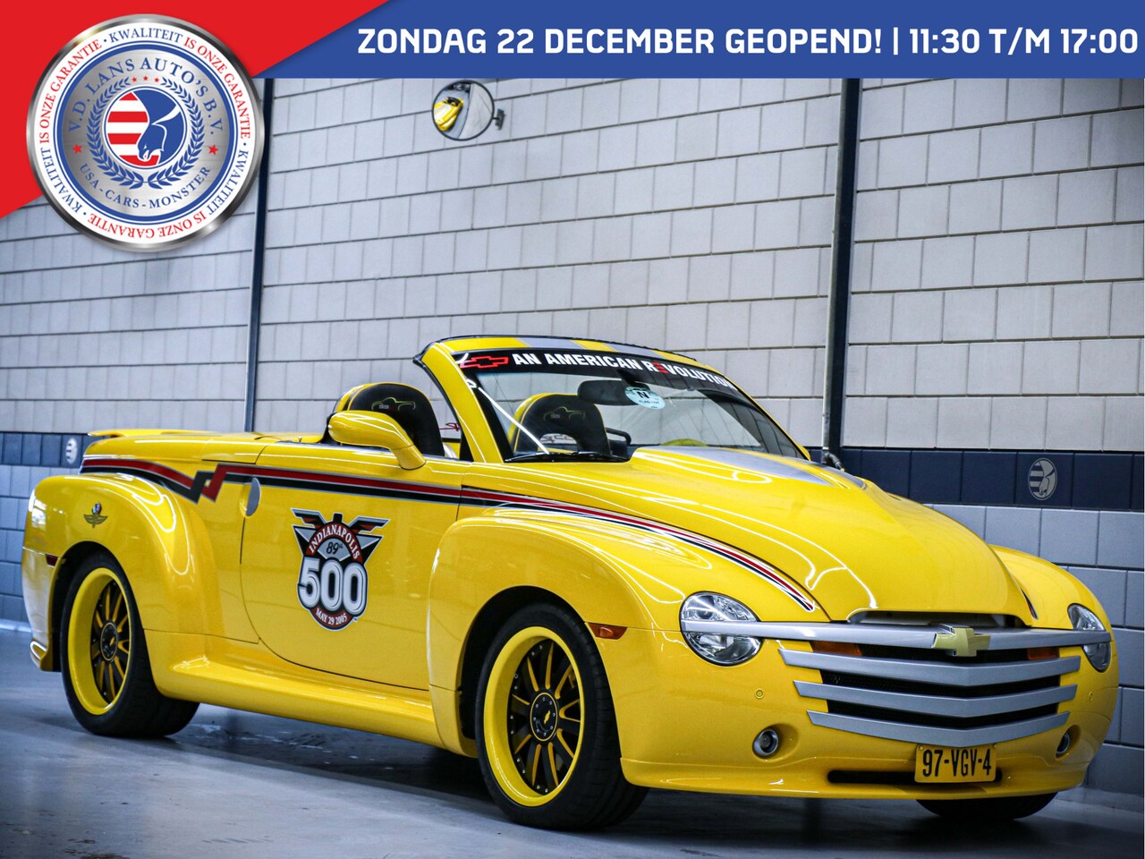 Chevrolet SSR - Indy Pace Car Custom nr 54 van 100 stuks Limited Edition /GridCar Indy 500 - AutoWereld.nl