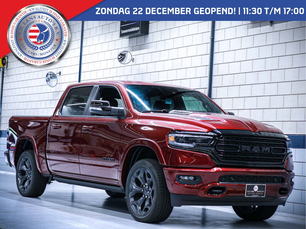 Dodge Ram 1500 - Crew Cab Limited Night Edition 12" | Luchtvering| Head-up - AutoWereld.nl