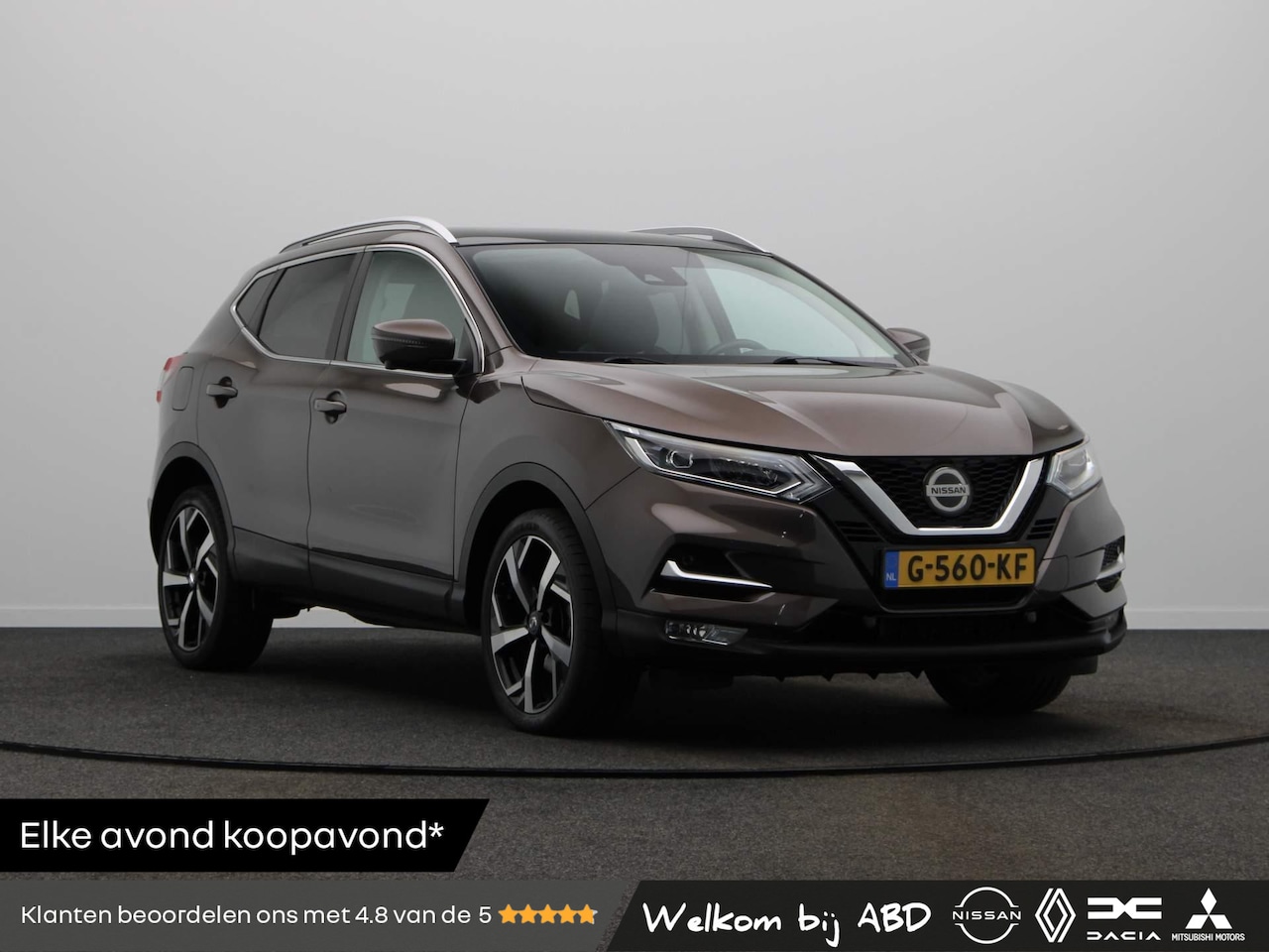 Nissan Qashqai - 158pk DIG-T Tekna | Panoramadak | Stoelverwarming | 360 graden camera | - AutoWereld.nl