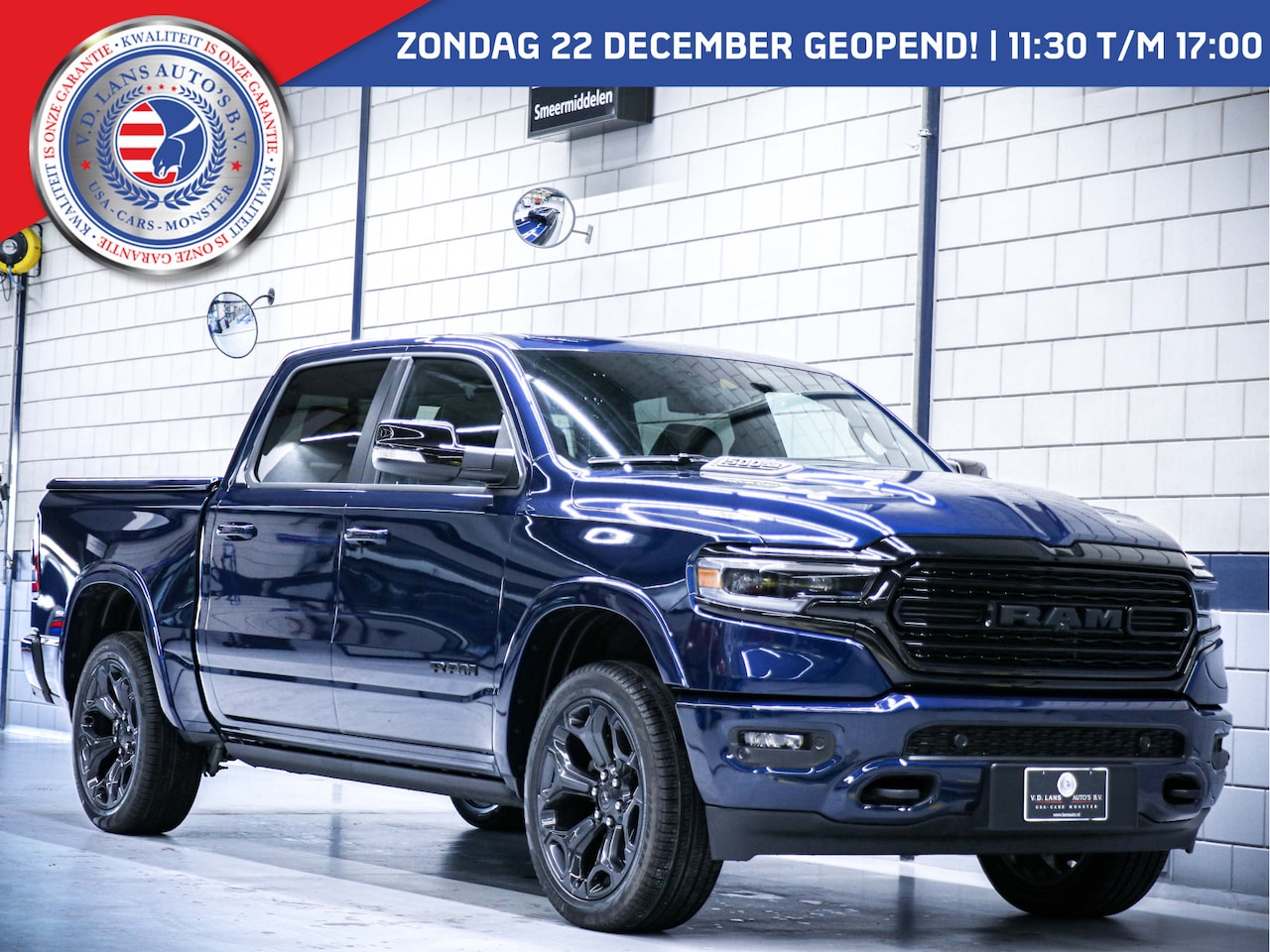 Dodge Ram 1500 - Crew Cab Limited Night Edition | Luchtvering | Head-up display Fully loaded - AutoWereld.nl