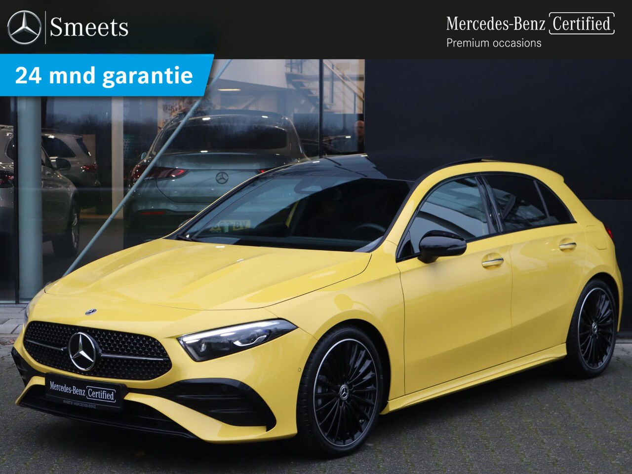 Mercedes-Benz A-klasse - 180 AMG Line | Panoramadak | Navigatie | Camera | Multispaak | LED | Automaat - AutoWereld.nl