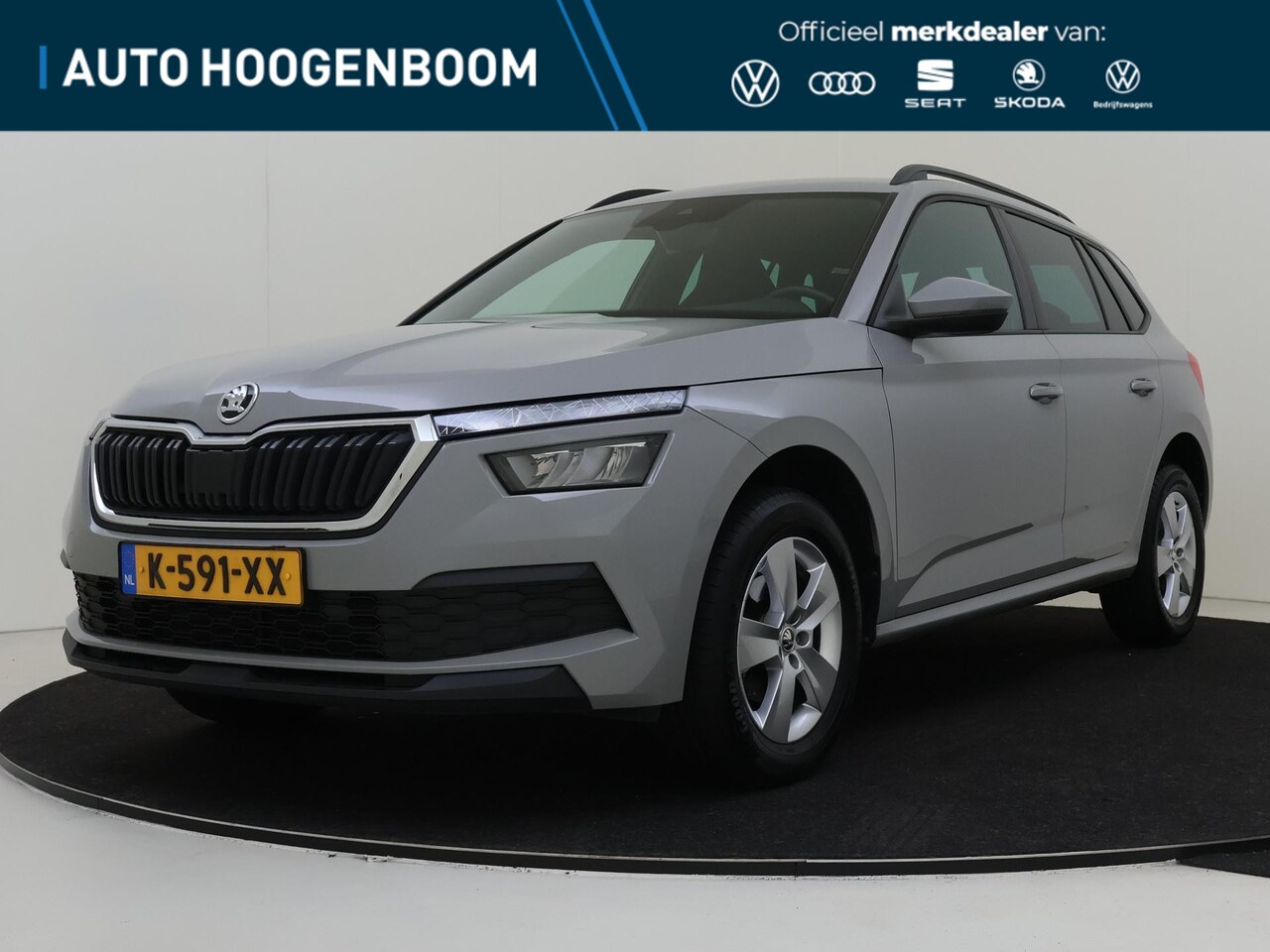 Skoda Kamiq - 1.0 TSI Sport Business | Climate control | CarPlay | Draadloze telefoonlader | Parkeersens - AutoWereld.nl